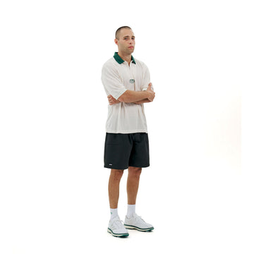 Metalwood Seersucker Spa Shorts - Black