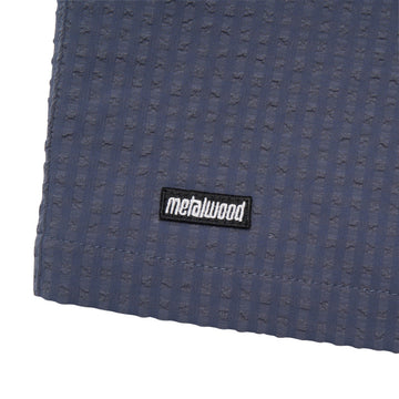 Metalwood Seersucker Spa Shorts - Navy