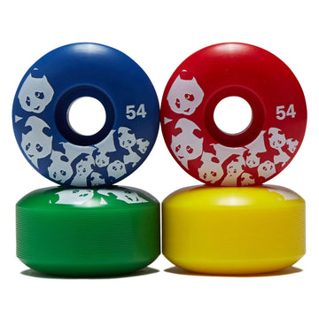 Enjoi Spectrum Panda Skateboard Wheels - Multi - 54mm