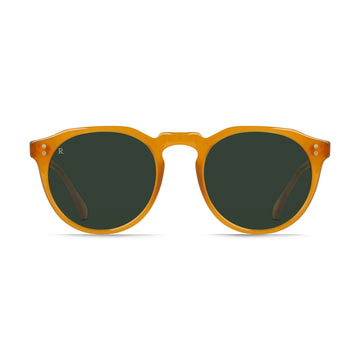 Raen Remmy 52 Sunglasses - Honey/Bottle Green