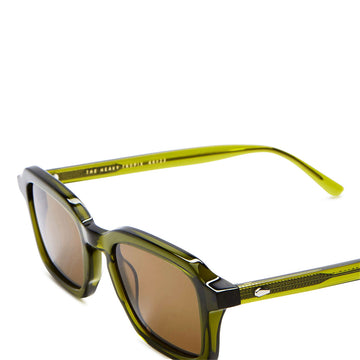 Crap Eyewear The Heavy Tropix Sunglasses - Crystal Olive Bio/Polarized Bronze