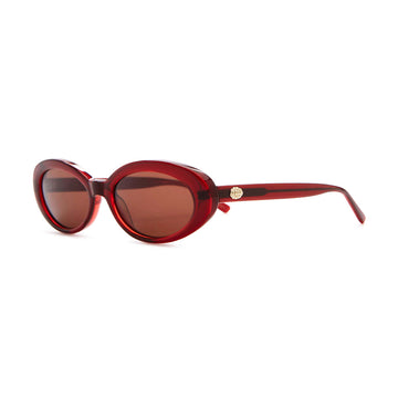 Crap Eyewear The Sweet Leaf Sunglasses - Crystal Black Cherry Bio/Amber