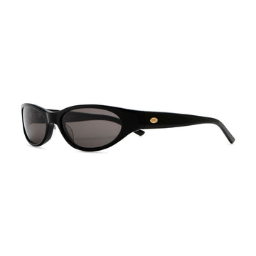 Crap Eyewear The Mini Funk Sunglasses - Black Bio/Polarized Smoke