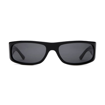 Crap Eyewear The Speed Charm Sunglasses - Black Bio/Polarized Grey