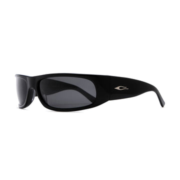 Crap Eyewear The Speed Charm Sunglasses - Black Bio/Polarized Grey