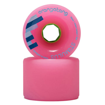 Orangatang Stimulus 83a Longboard Wheels - Pink - 70mm