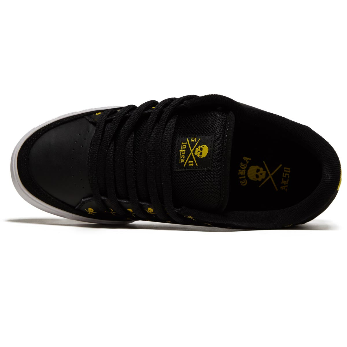 C1rca AL 50 Shoes - Black/Yellow Skull image 3