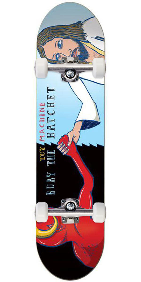 Toy Machine Bury The Hatchet Symmetrical Skateboard Complete