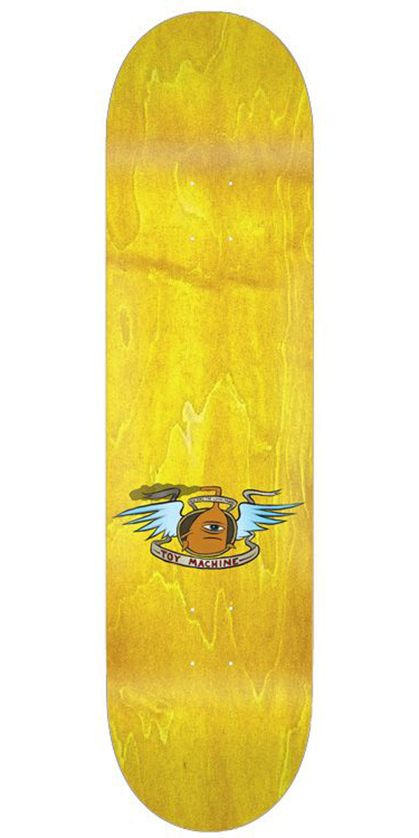 Toy Machine Monster Mini Skateboard Deck - Assorted Stains - 7.38