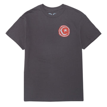 Foundation Star & Moon T-Shirt - Charcoal