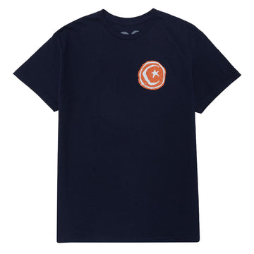 Foundation Star & Moon T-Shirt - Navy