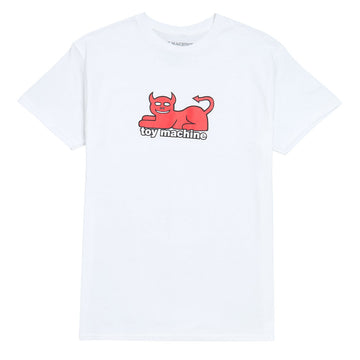 Toy Machine Devil Cat T-Shirt - White