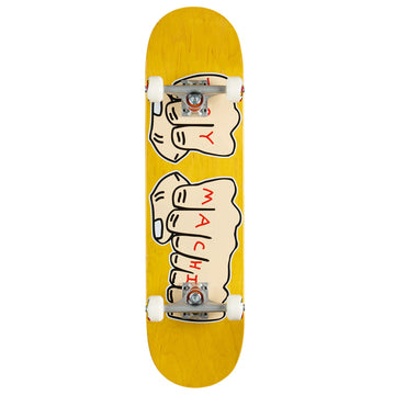 Toy Machine Fists Pre-Built Skateboard Complete - Assorted Stains - 8.00