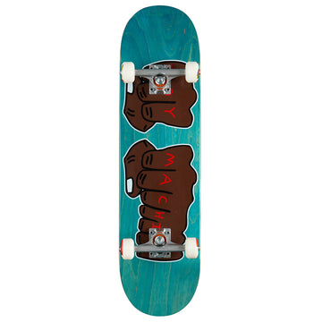 Toy Machine Fists Pre-Built Skateboard Complete - Assorted Stains - 8.25