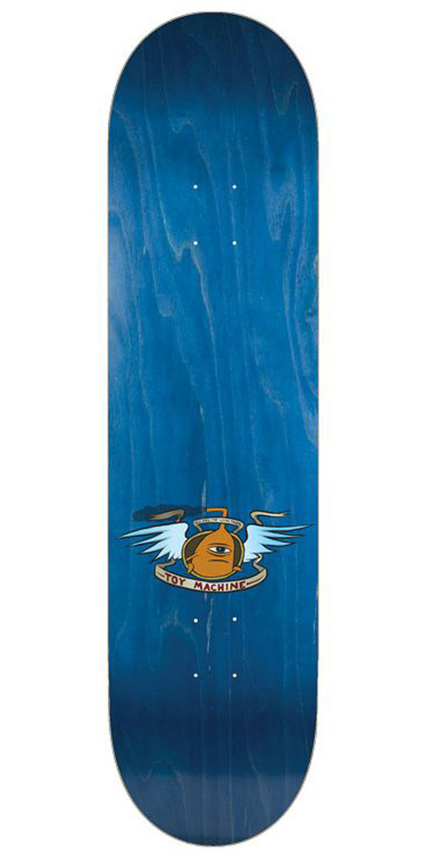 Toy Machine Monster Skateboard Deck - Assorted Stains - 8.75