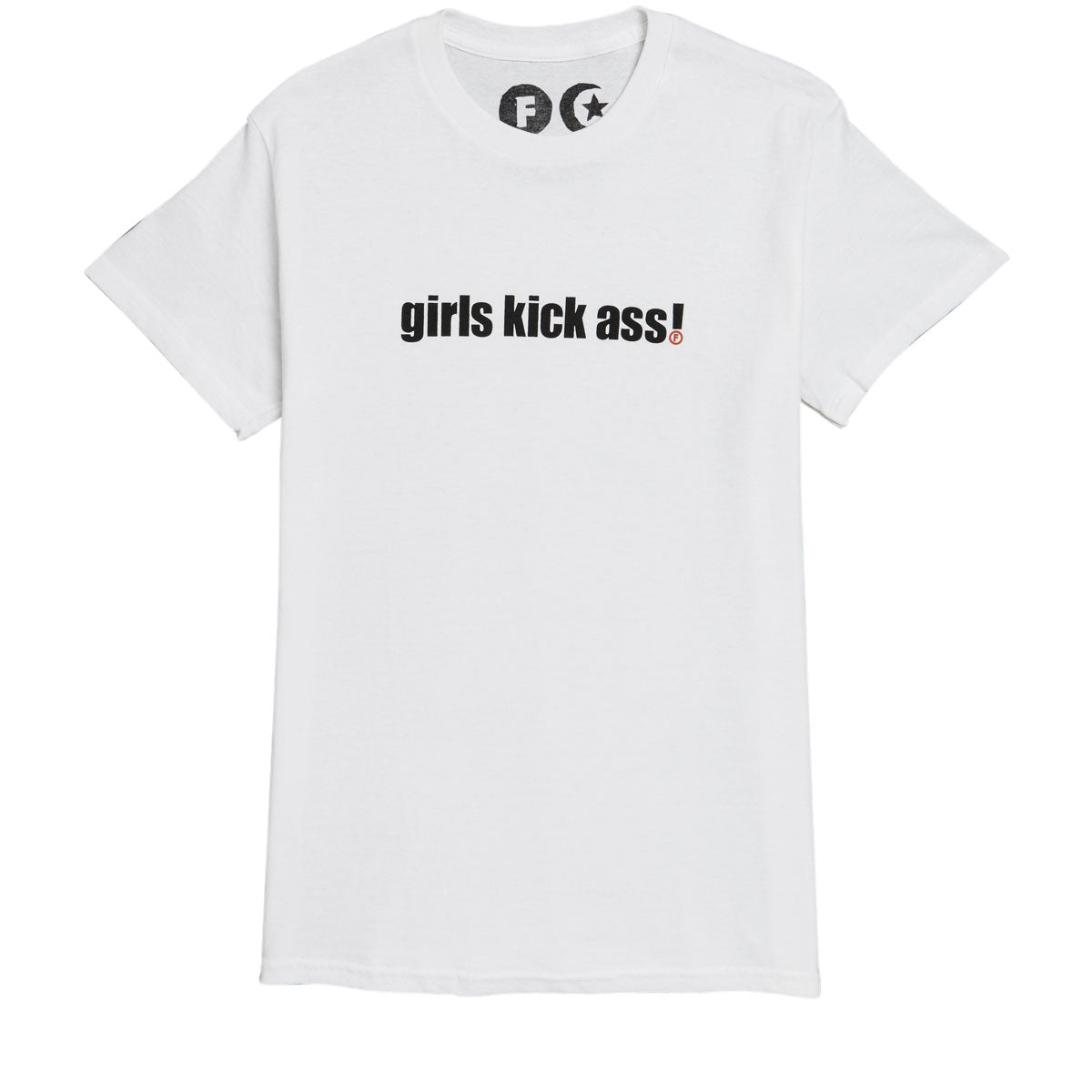 Foundation Girls Kick Ass T-Shirt - White image 1