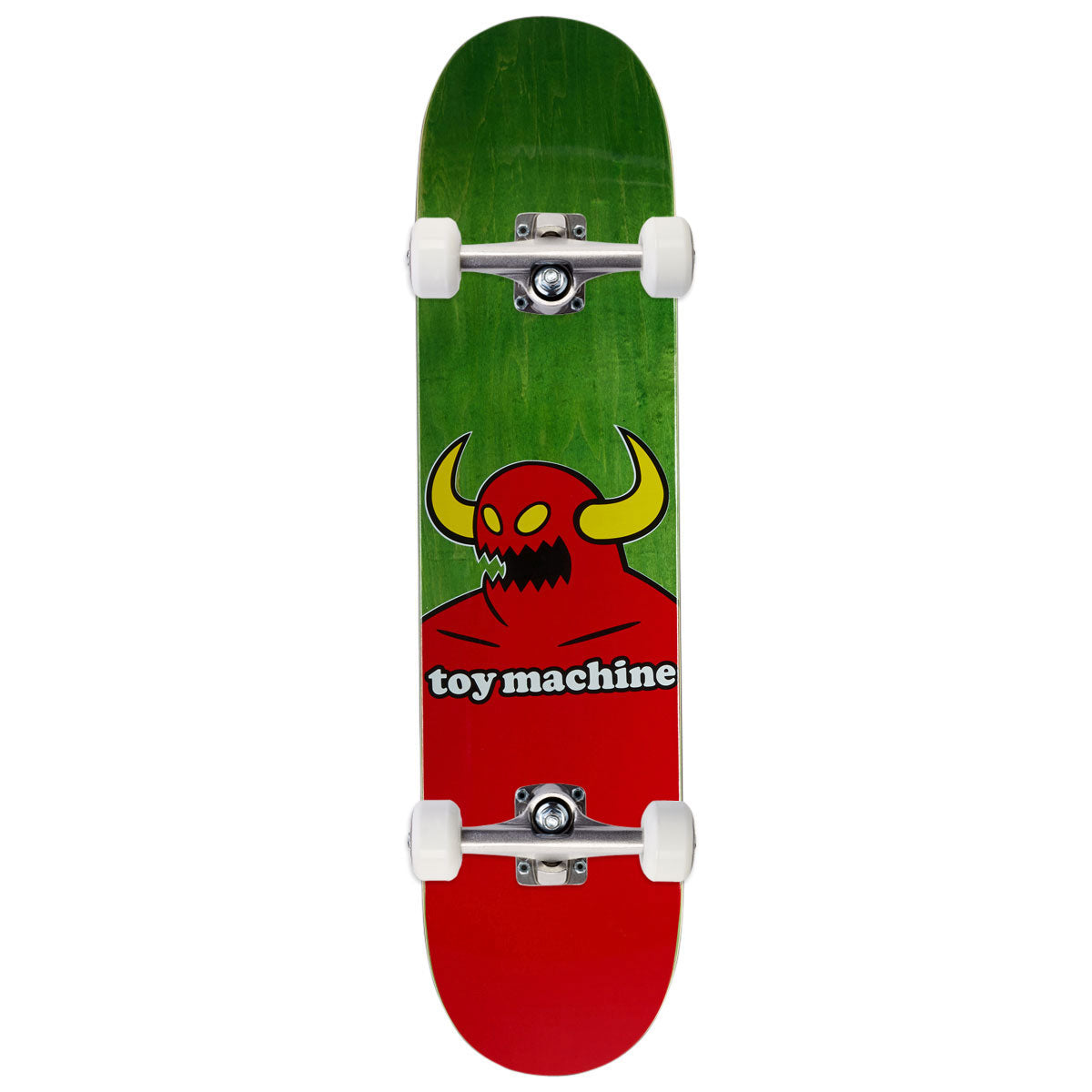 Toy Machine Monster Skateboard Complete - Assorted Stains - 8.25