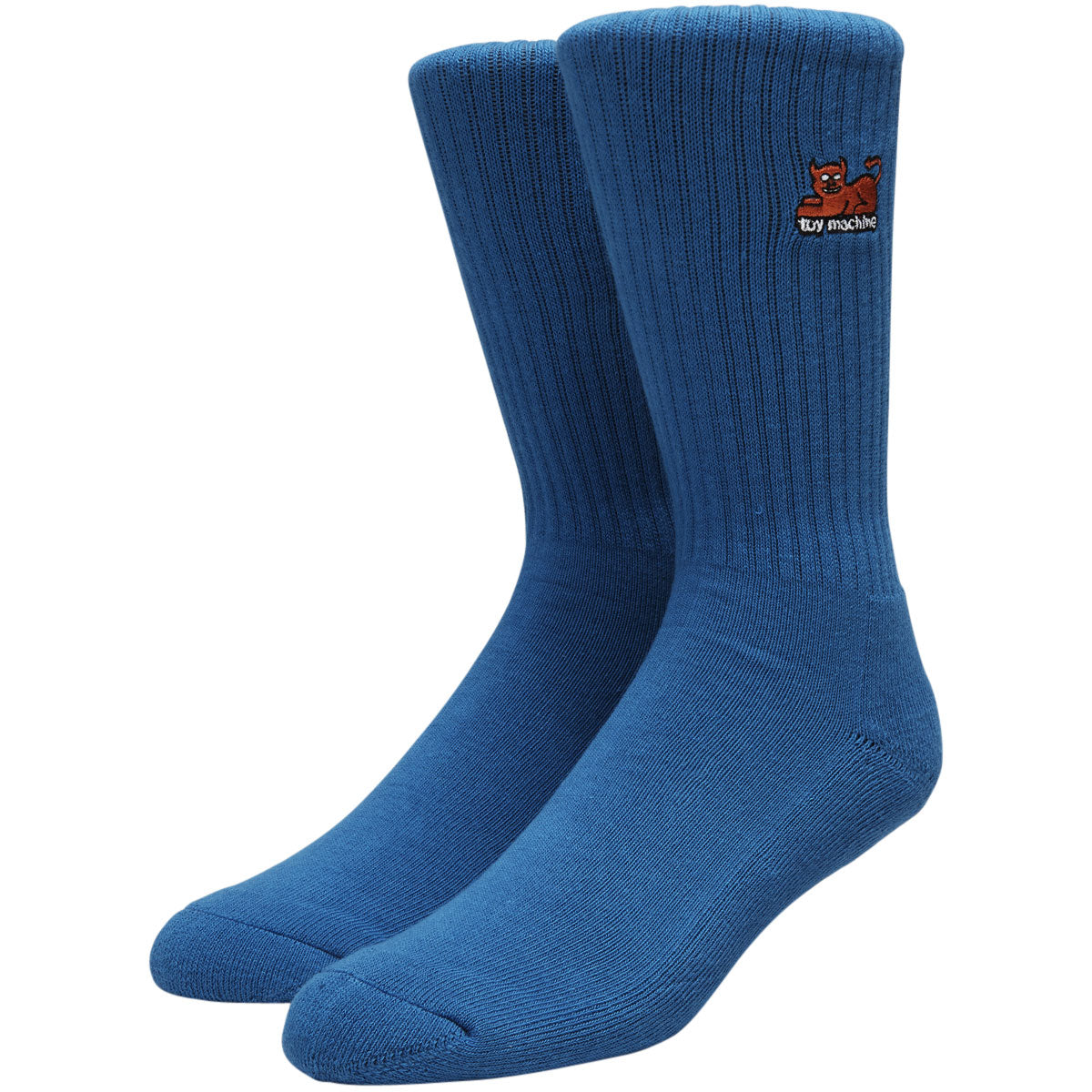 Toy Machine Devil Cat Socks - Blue image 1