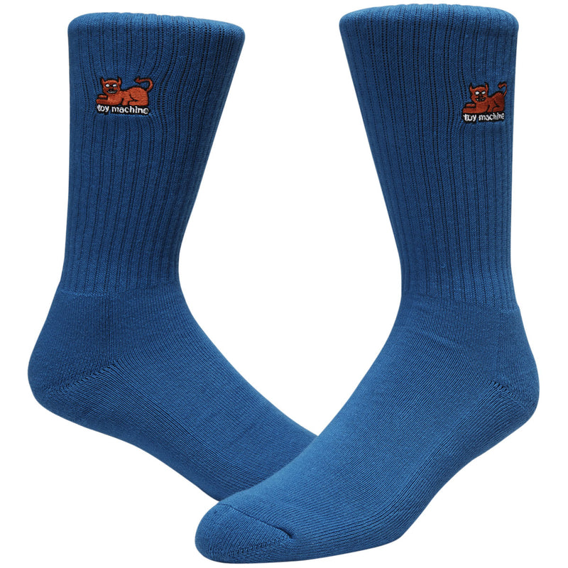 Toy Machine Devil Cat Socks - Blue