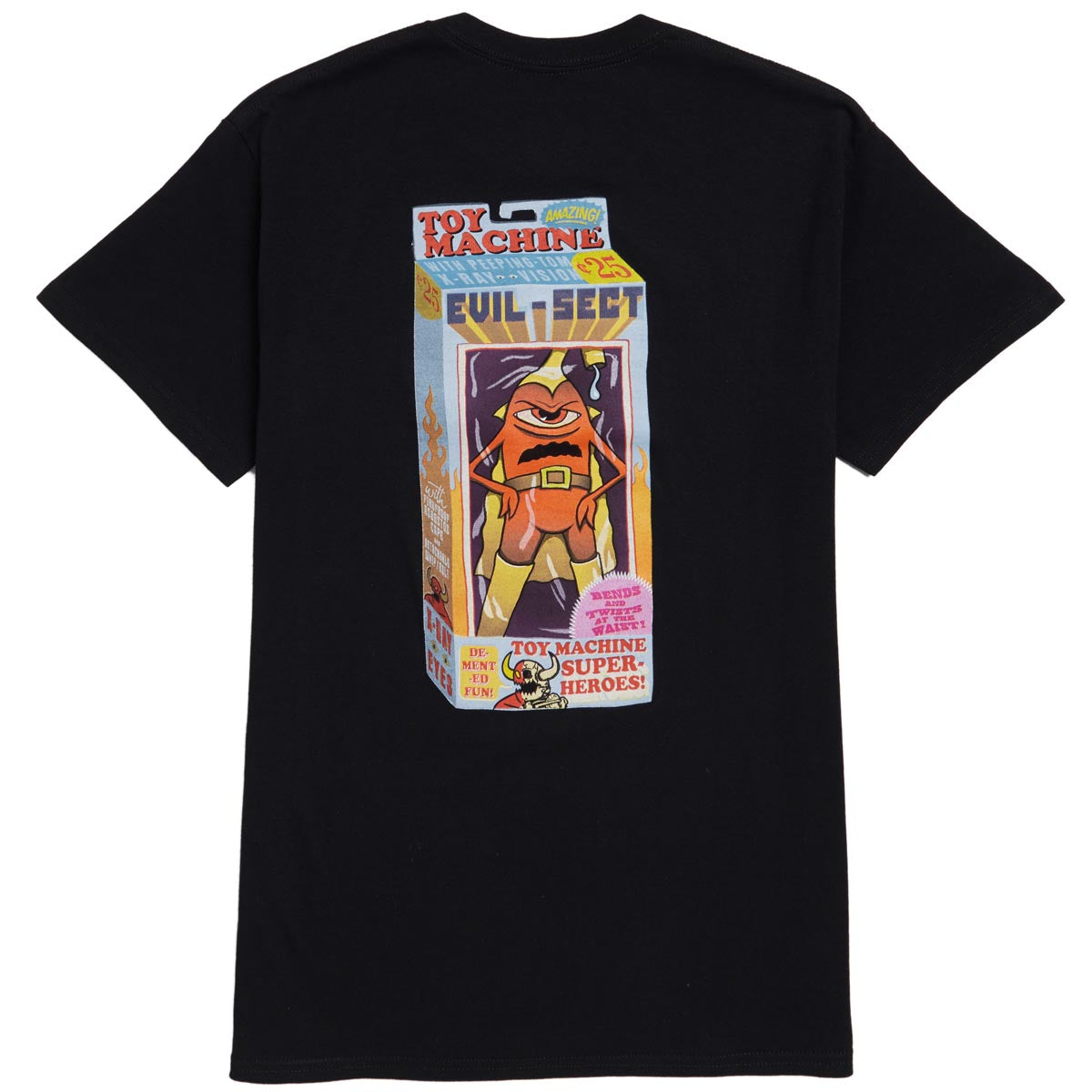 Toy Machine Toy Dolls T-Shirt - Black image 1