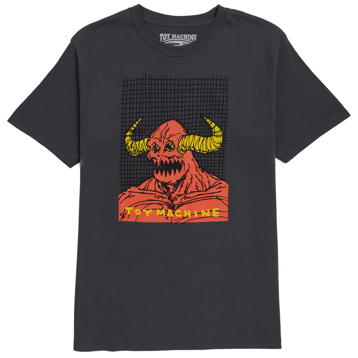 Toy Machine Welcome To Hell Monster T-Shirt - Charcoal image 1