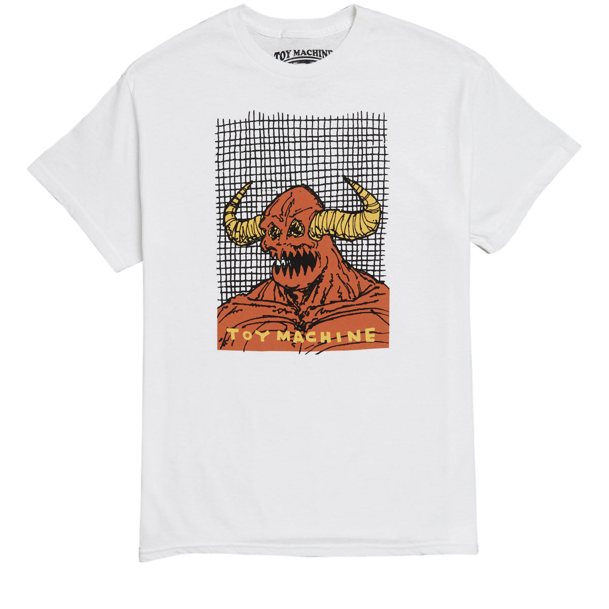 Toy Machine Welcome To Hell Monster T-Shirt - White image 1