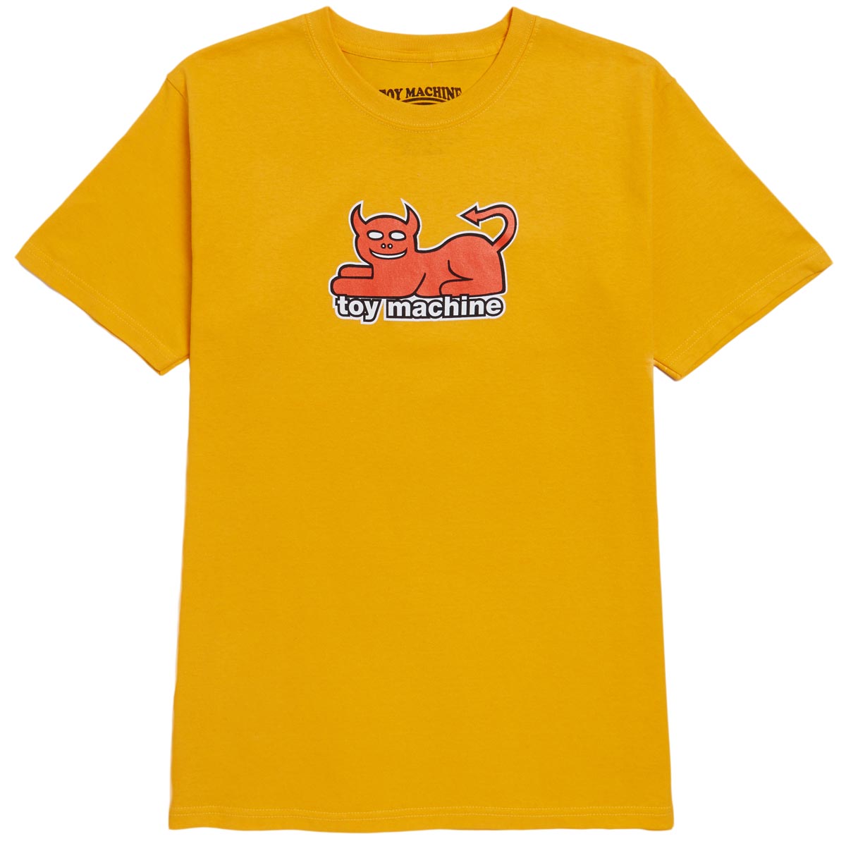 Toy Machine Devil Cat T-Shirt - Gold image 1