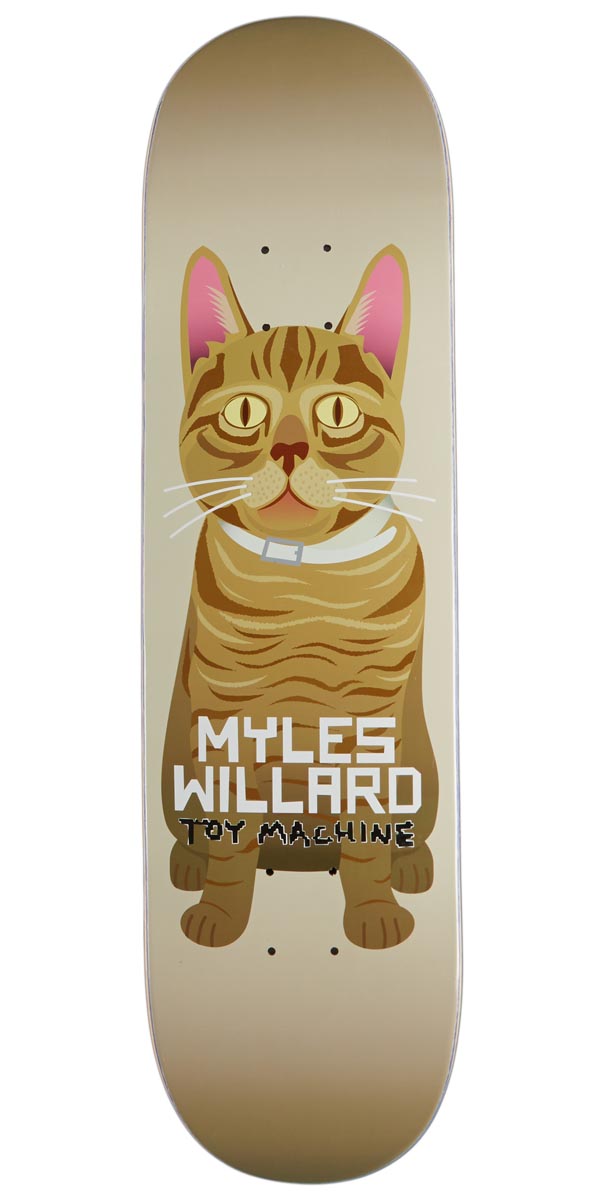 Toy Machine Willard Cat Skateboard Deck - 8.13