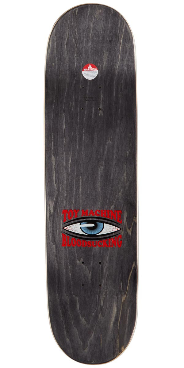 Toy Machine Robot Stripes Skateboard Deck - Green - 8.75