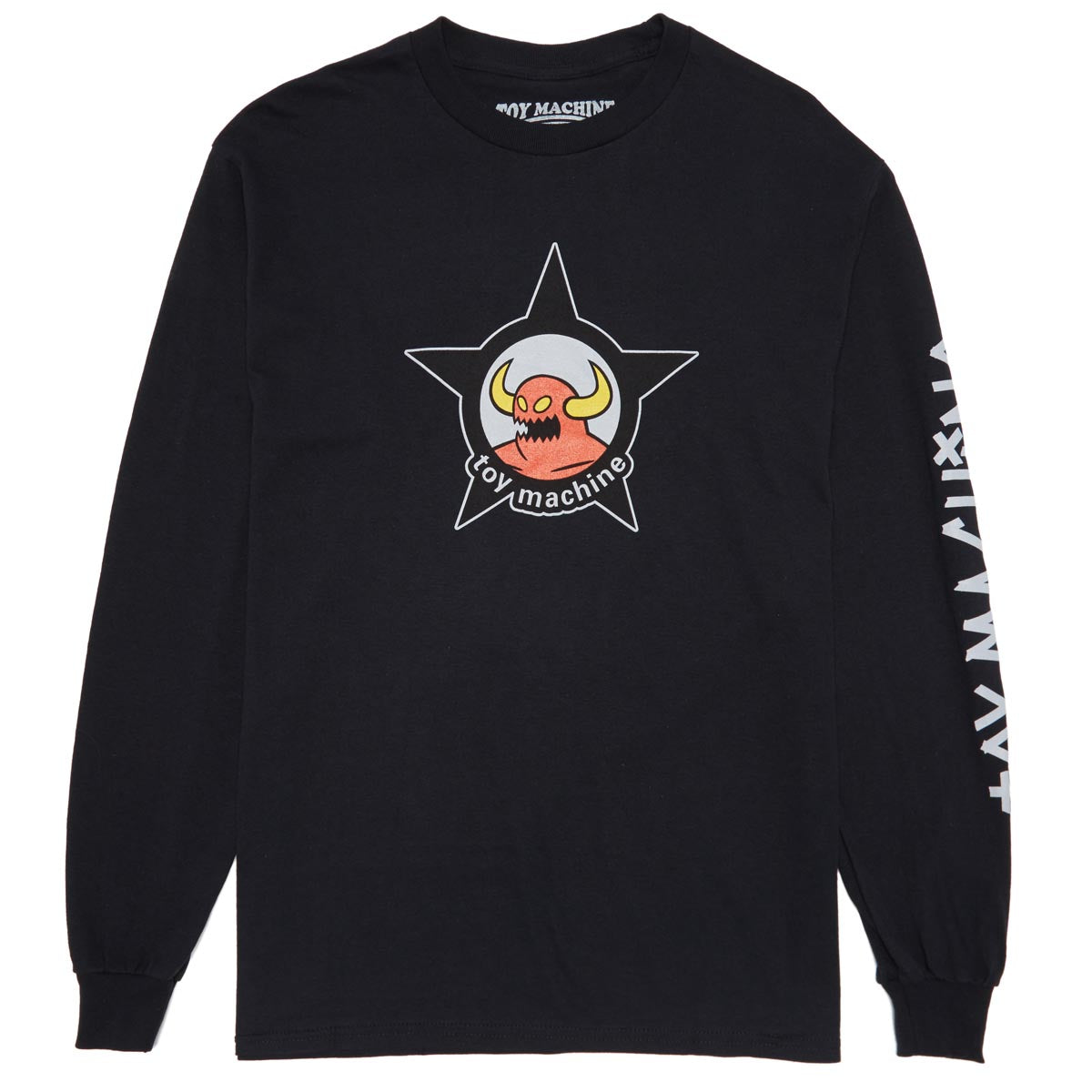 Toy Machine Mon-star Long Sleeve T-Shirt - Black image 1