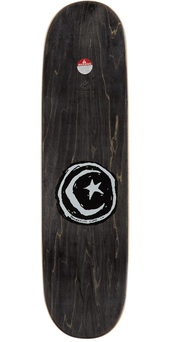 Foundation Lindloff F Stuff Skateboard Deck - 8.50