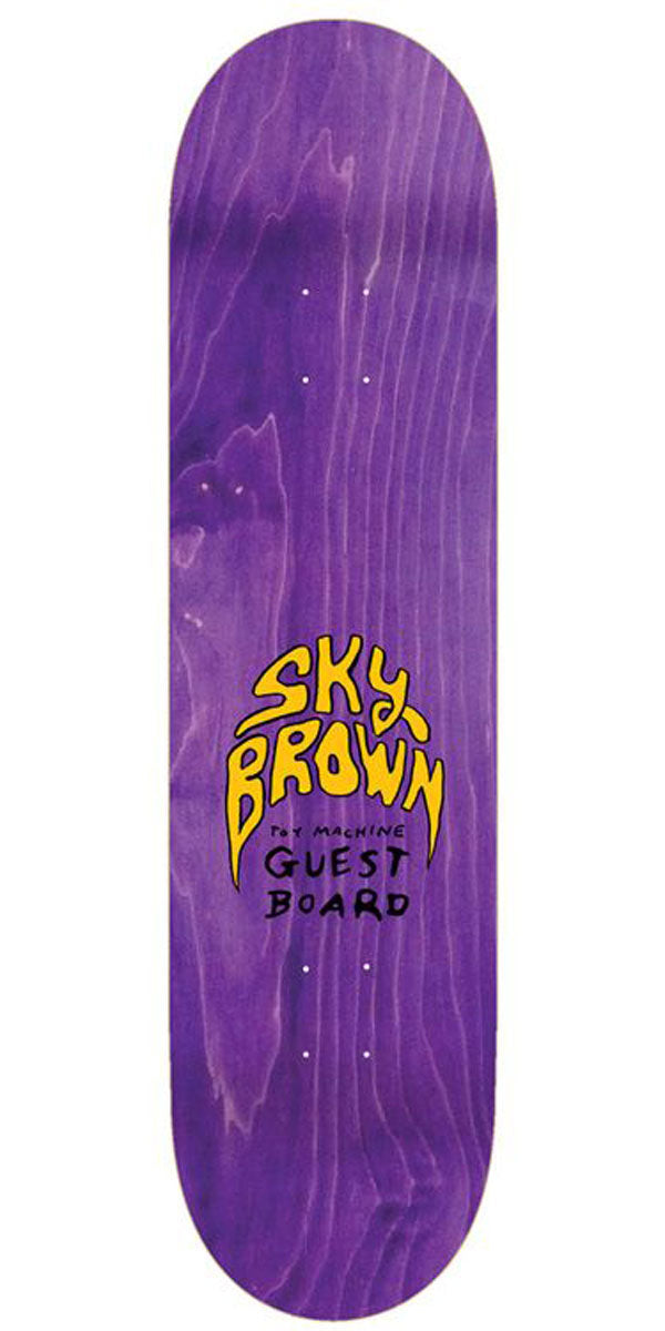 Toy Machine Sky Brown Guest Model Skateboard Deck - 8.25