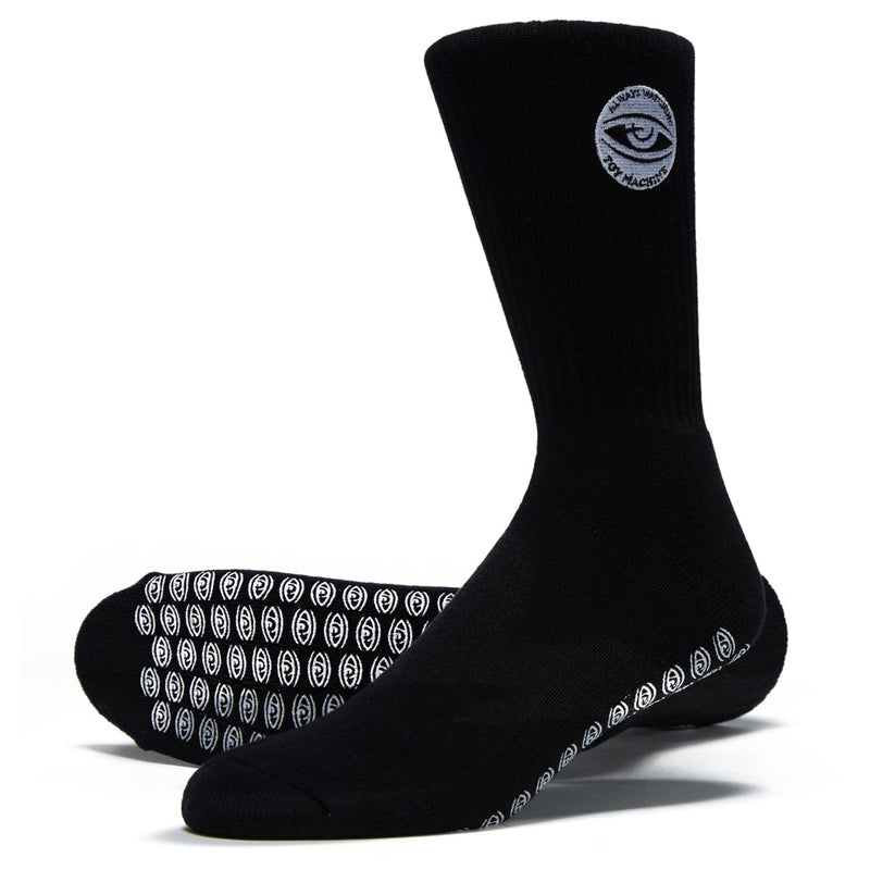 Toy Machine Always Watching Grip Socks - Black