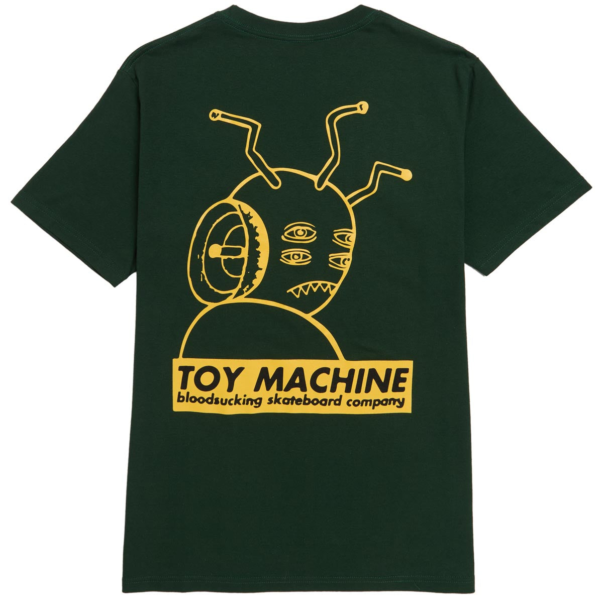 Toy Machine T-mission Embroidered T-Shirt - Forest image 2