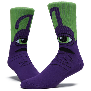 Toy Machine Sect Hug Socks - Purple