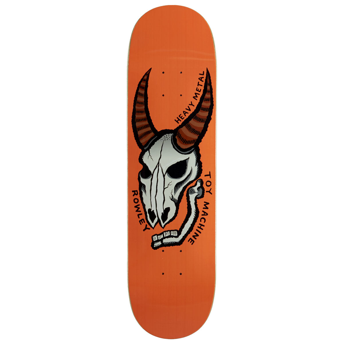 Toy Machine Rowley Heavy Metal Skateboard Deck - 8.25
