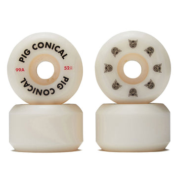 Pig Conical 99a Skateboard Wheels - 52mm