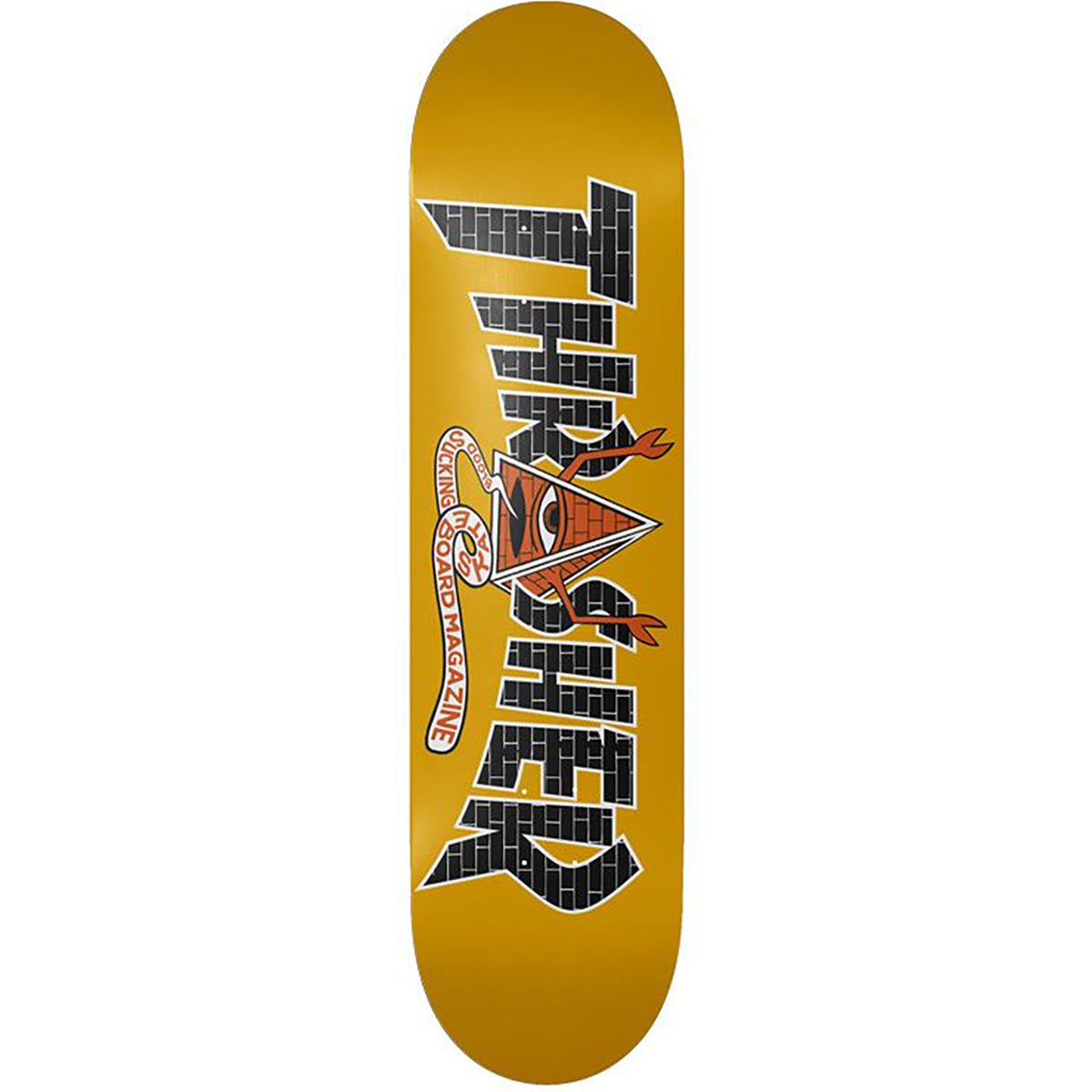 Toy Machine x Thrasher Pyramid Sect Skateboard Deck - 8.50