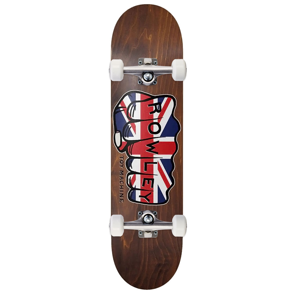 Toy Machine Rowley Union Jack Skateboard Complete - 8.25