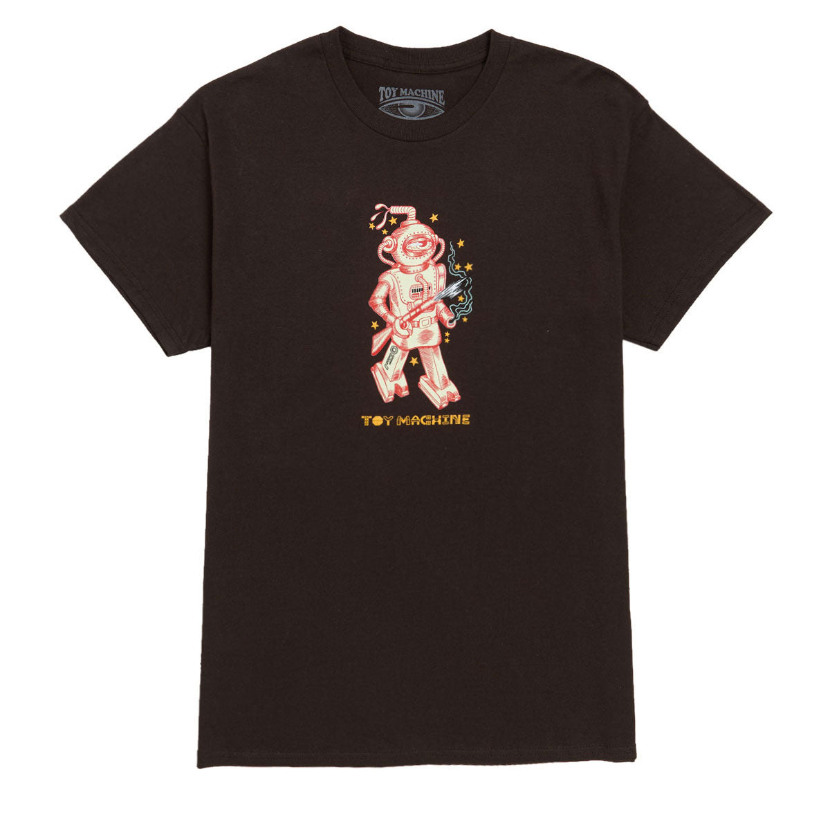 Toy Machine Robot Machine T-Shirt - Brown image 1