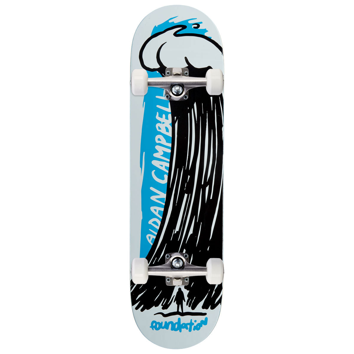 Foundation Campbell Impending Doom Skateboard Complete - 8.50