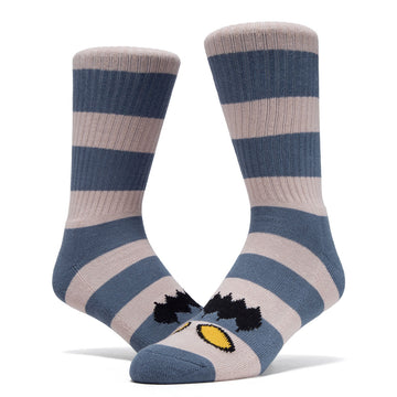 Toy Machine Monster Mig Stripe Socks - Blush