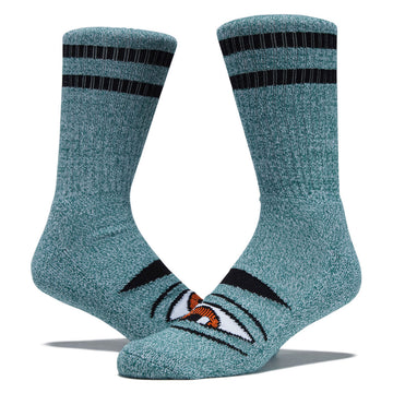 Toy Machine Heather Sect Eye Socks - Heather Forest
