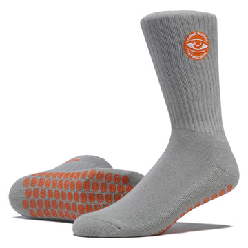 Toy Machine Always Watching Grip Socks - Grey