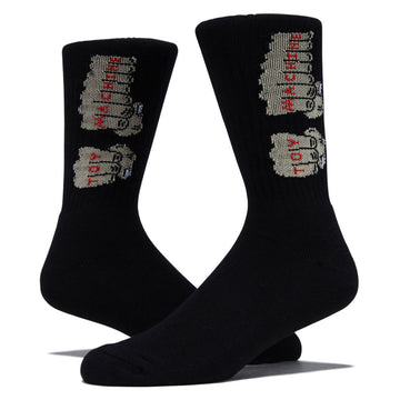 Toy Machine Fists Socks - Black