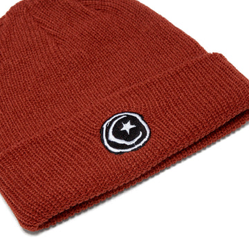 Foundation Star & Moon Beanie - Rust