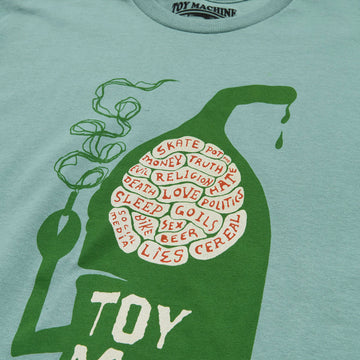 Toy Machine Silowet T-Shirt - Mint
