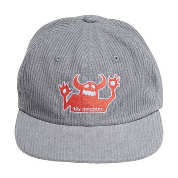 Toy Machine OG Monster Corduroy Hat - Grey