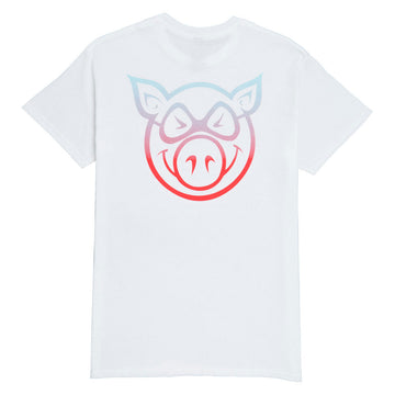 Pig Head Fade T-Shirt - White