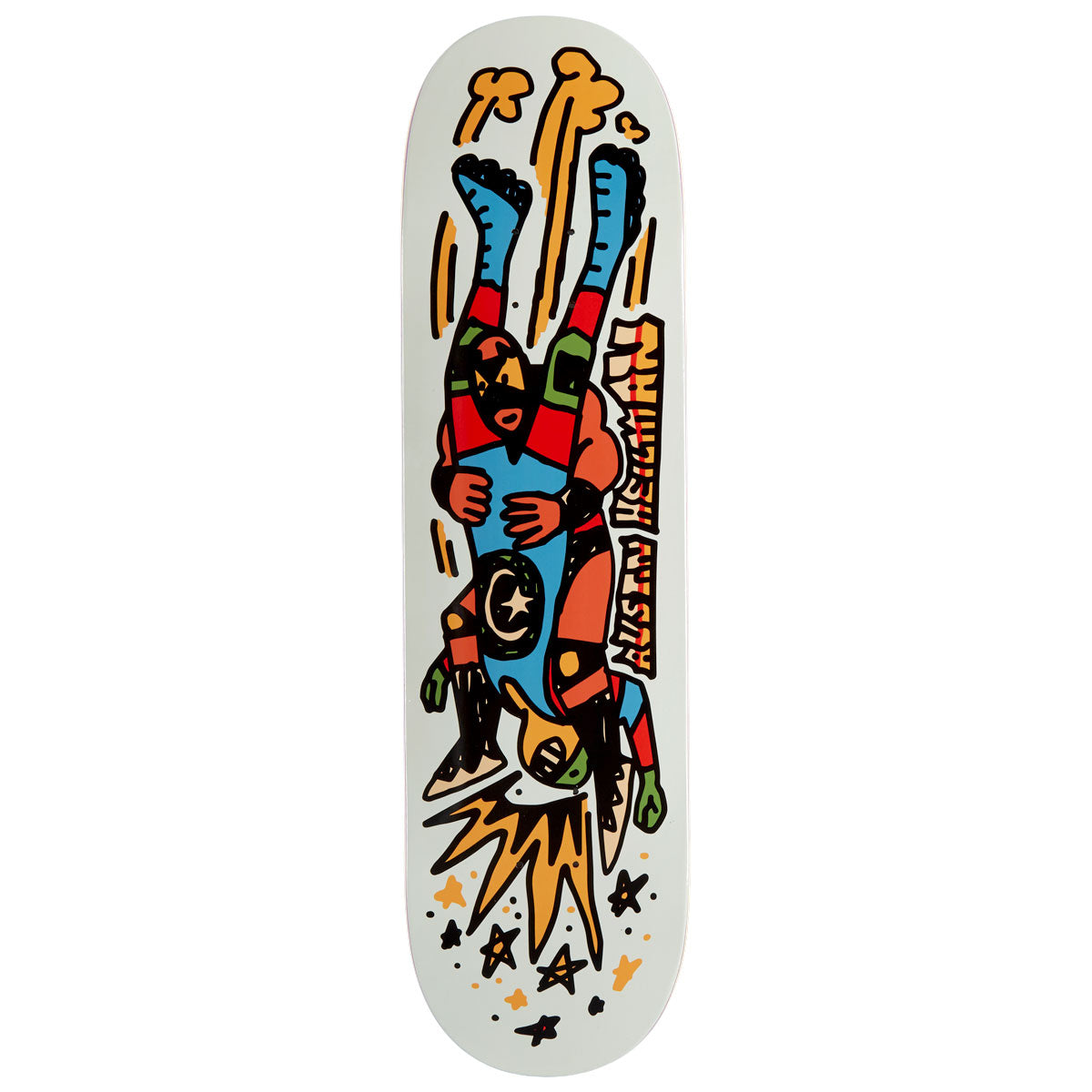 Foundation Heilman Wrestler Skateboard Deck - 8.25
